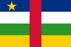 central africa republic flag color