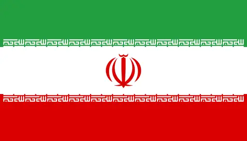 Iran flag colors