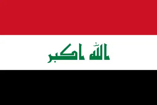 Iraq flag colors