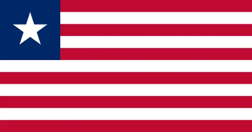 Liberia flag colors