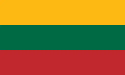 Lithuania flag colors