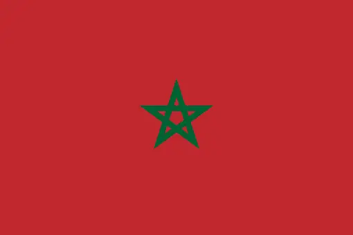 Morocco flag colors