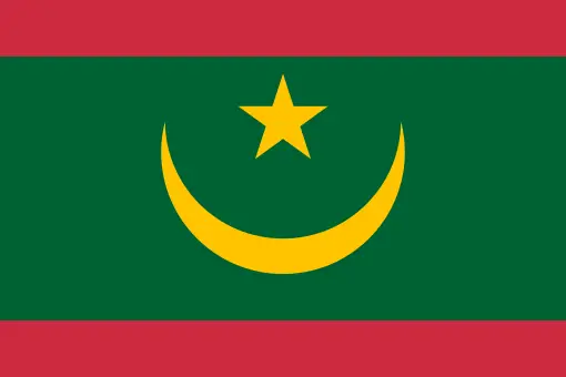 Mauritania flag colors