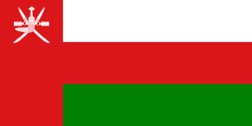 Oman flag colors