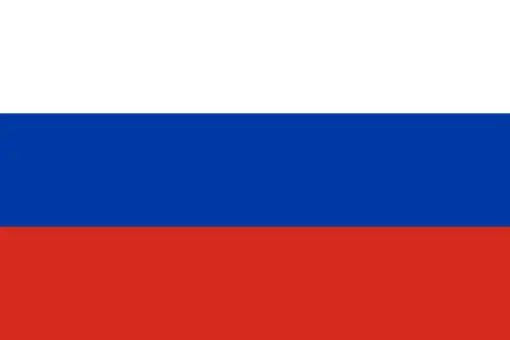 Russia flag colors