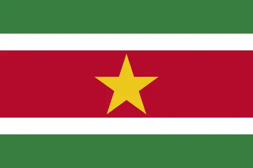 Suriname flag colors