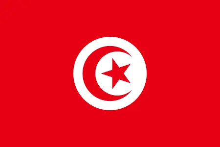 Tunisia flag colors