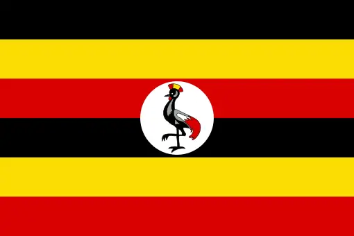 Uganda flag colors