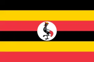 uganda flag hex rgb